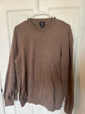 H&M Men's Brown Crewneck Sweaters Bundle